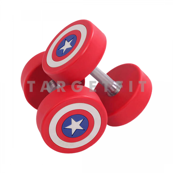 Captain America Fixed Dumbbell Target 2.5kg s/d 25kg