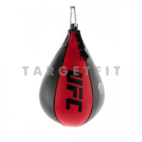 UFC Maya PU Speed Bag Black Red - Image 2