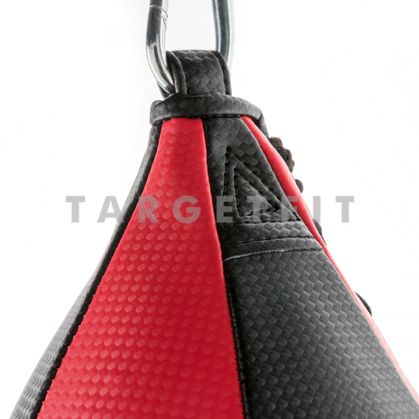 UFC Maya PU Speed Bag Black Red - Image 4