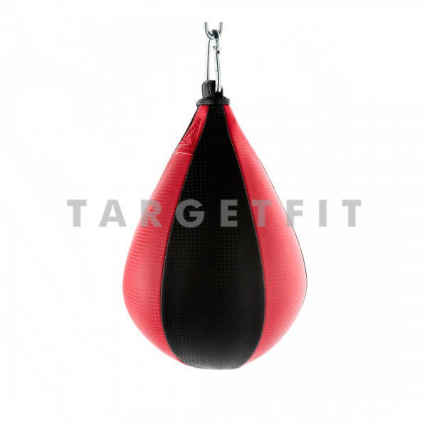 UFC Maya PU Speed Bag Black Red - Image 3