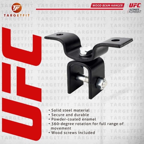 UFC Wood Beam Hanger Black