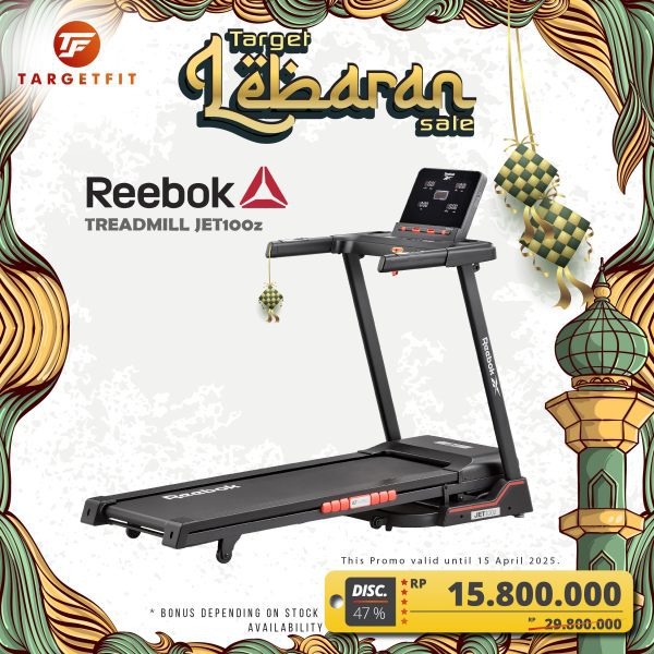 Reebok Jet 100z Treadmill Lebaran Sale