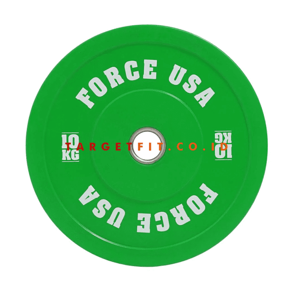 Force USA Pro Grade Bumper Plates 5 - 25 kg - Image 4