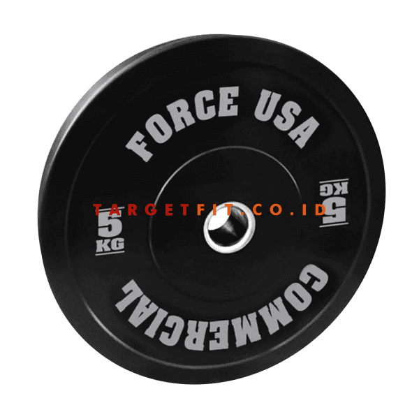 Force USA Pro Grade Bumper Plates 5 - 25 kg - Image 5